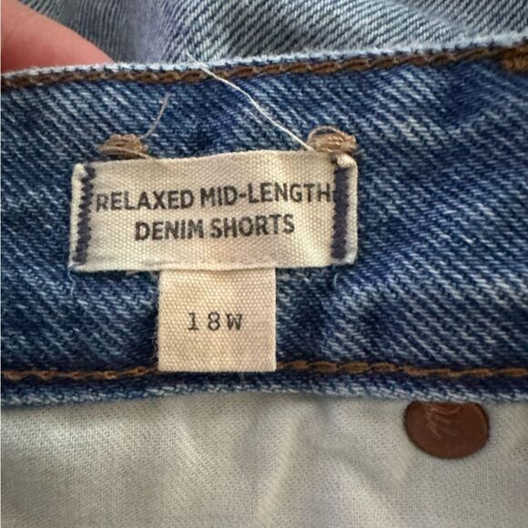 Madewell Denim Shorts Size 18 - Picture 4 of 6
